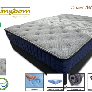 Kingdom Hybrid Mattress – Model Ash Plush - TWIN