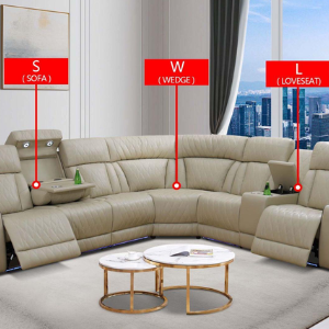 GN4738 Power Recliner Sectional